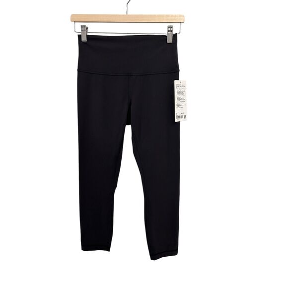 Lululemon Wunder Train Black High-Rise Crop 23" Tights/Leggings Size 8 NWT - Picture 10 of 11